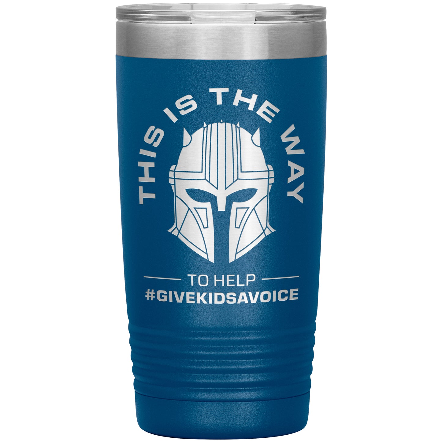This is the Way to Help #GiveKidsaVoice 20oz Tumbler